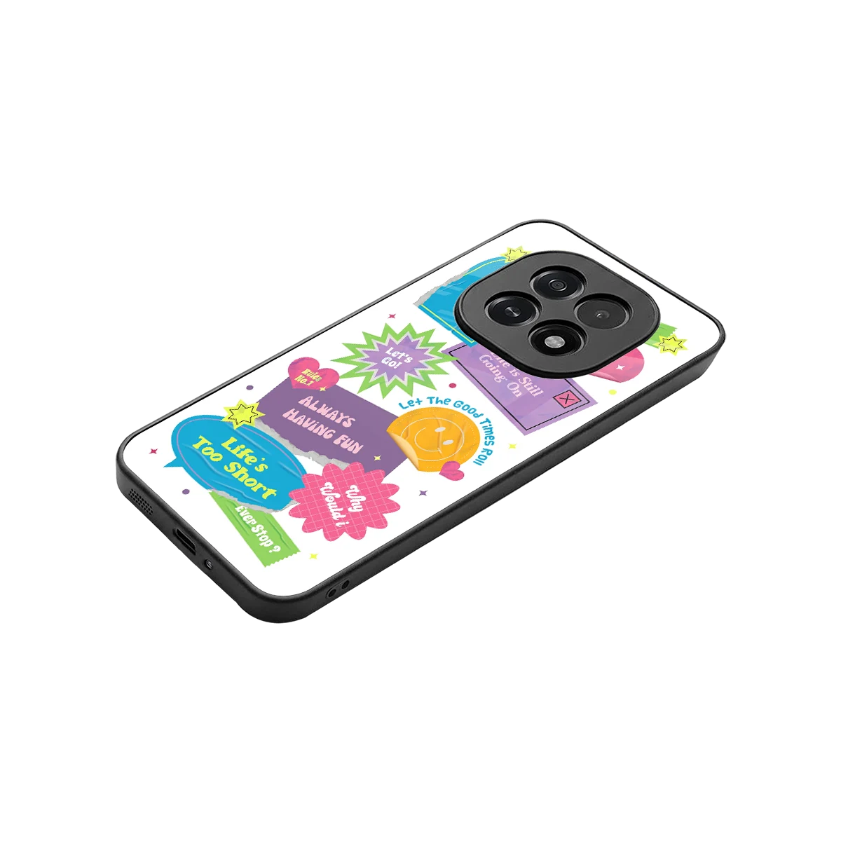 Lesss Go stylish phone case for oppo f29 5g | glossy glass and slim fit