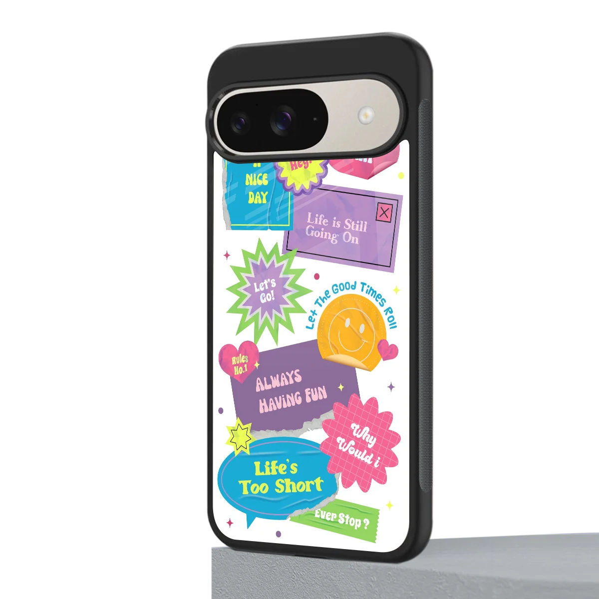 Lesss Go google pixel 9 mobile cover | shockproof glass phone case