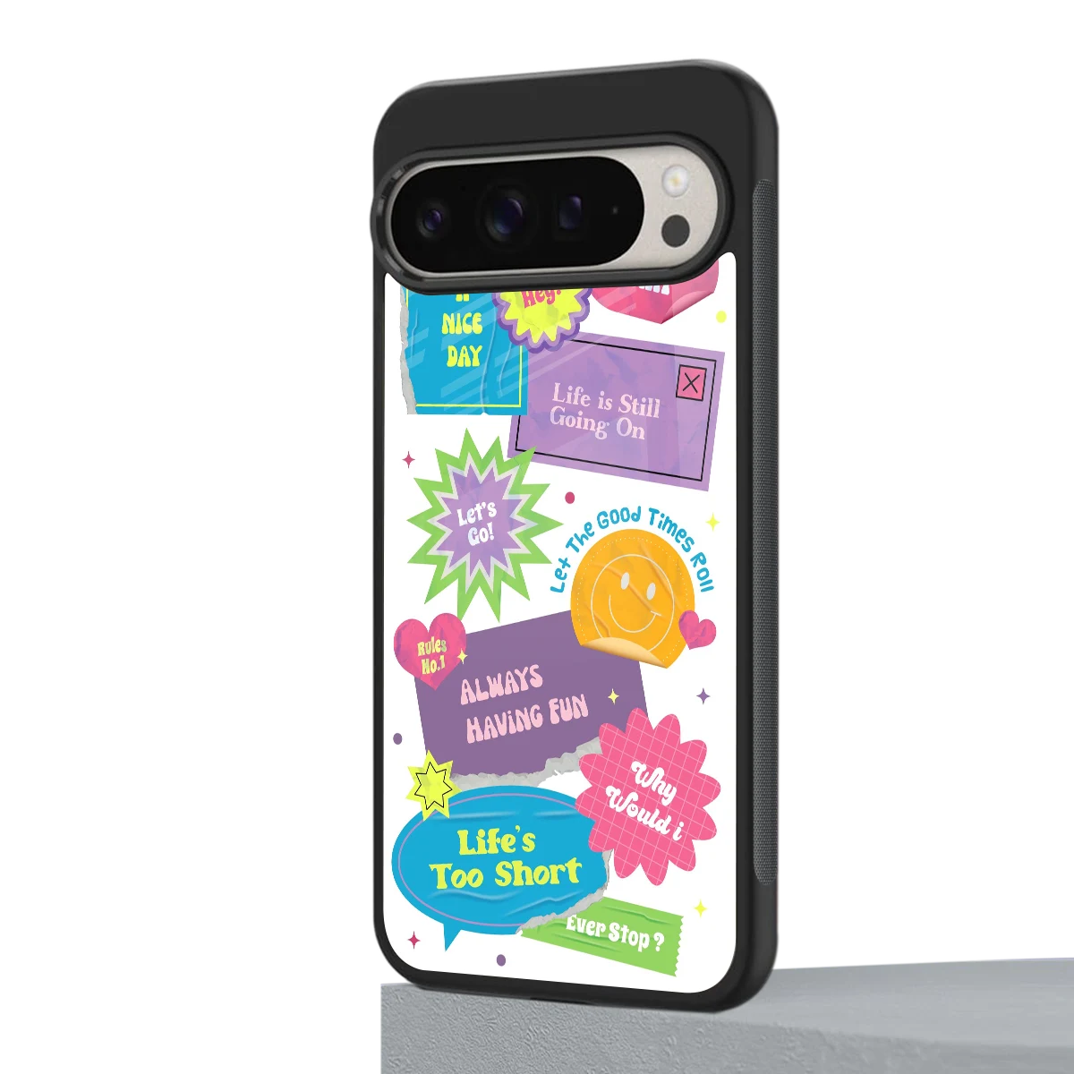 Lesss Go google pixel 9 pro mobile cover | shockproof glass phone case