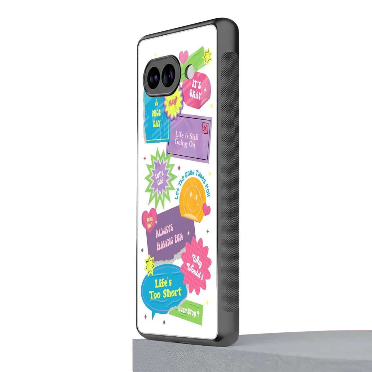 Lesss Go google pixel 10a mobile cover | shockproof glass phone case