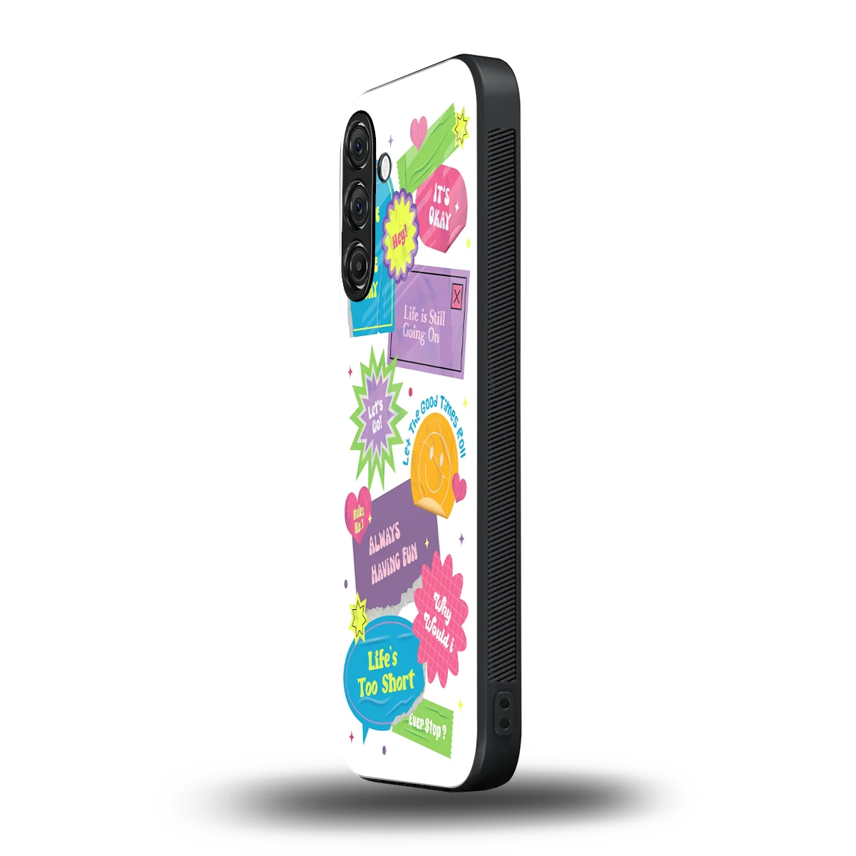 Lesss Go samsung galaxy a37 5g mobile cover | shockproof glass phone case