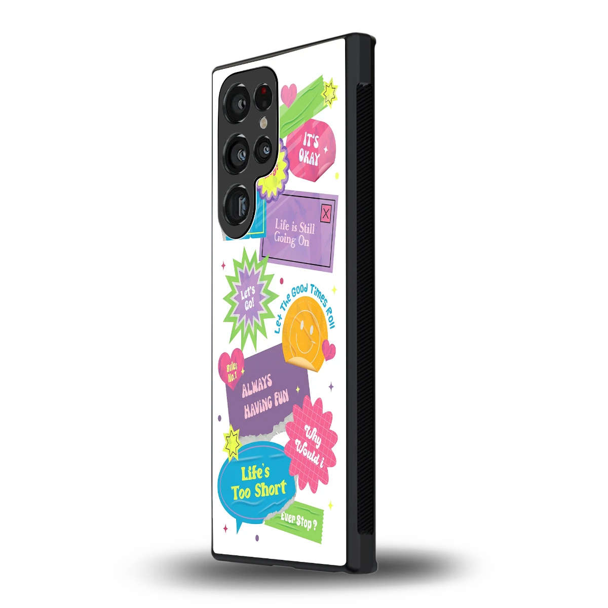 Lesss Go samsung galaxy s23 ultra mobile cover | shockproof glass phone case