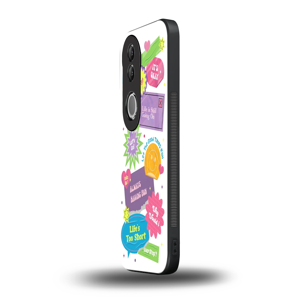 Lesss Go vivo v50 mobile cover | shockproof glass phone case
