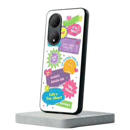 Lesss Go Vivo-y100 mobile cover | shockproof glass phone case