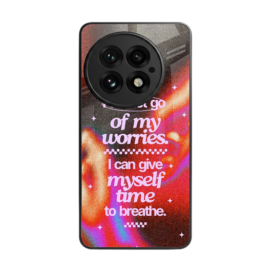 Let Go back phone cover | glass case for oneplus 13