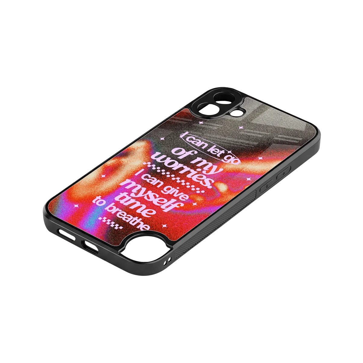 Let Go stylish phone case for cmf nothing phone 1 | glossy glass and slim fit