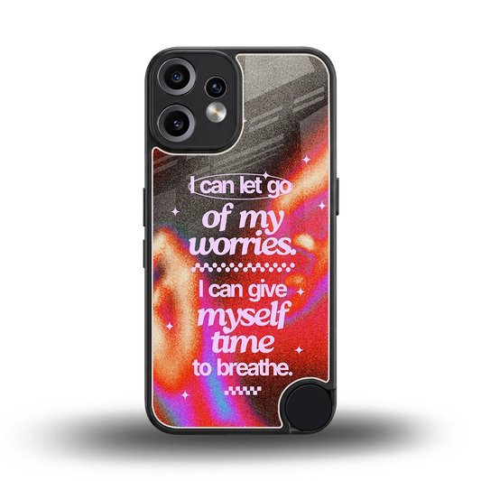 Let Go back phone cover | glass case for cmf nothing phone 2 pro