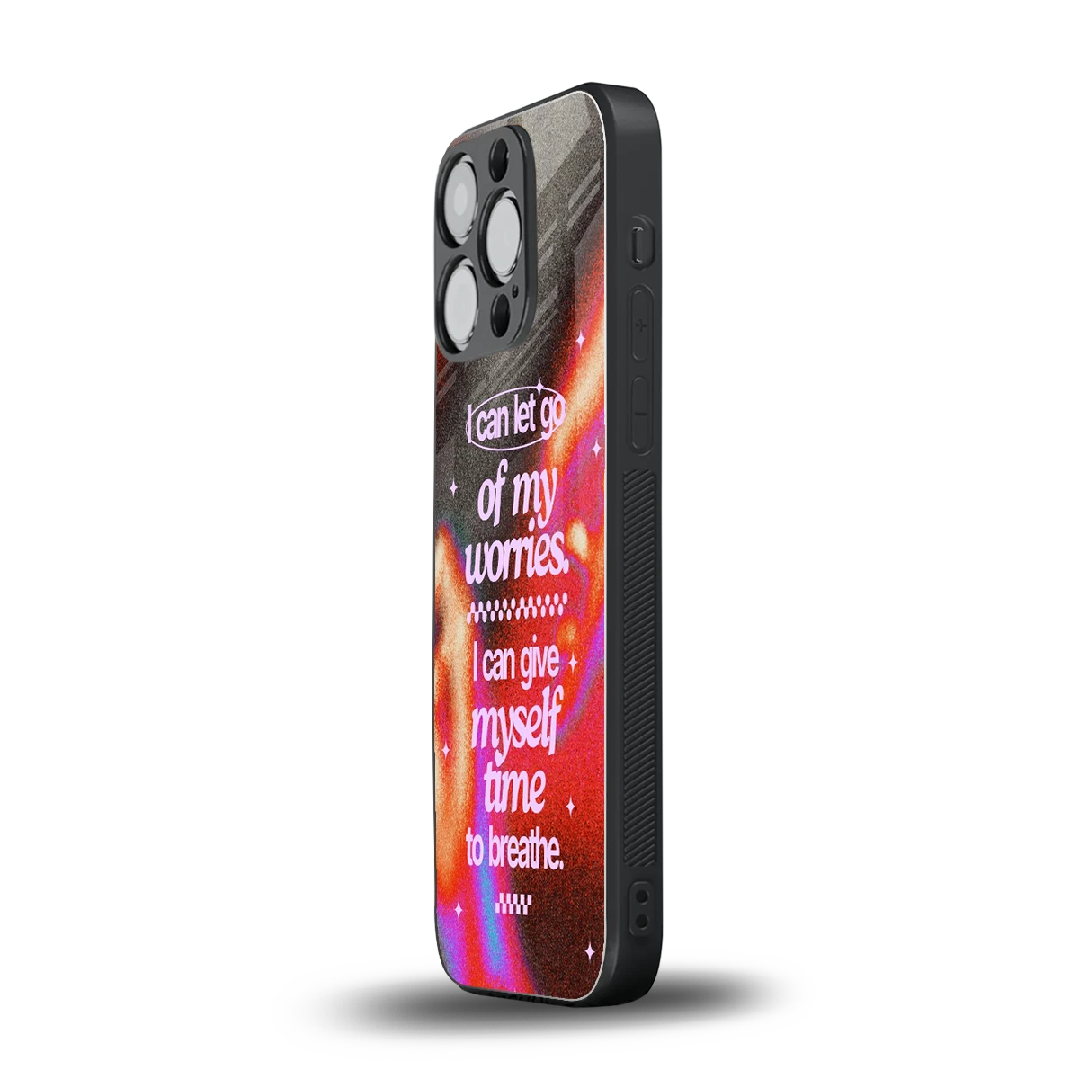 Let Go iphone 13 pro mobile cover | shockproof glass phone case