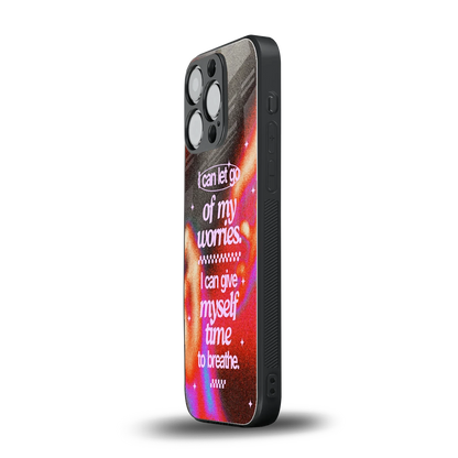 Let Go iphone 12 pro mobile cover | shockproof glass phone case