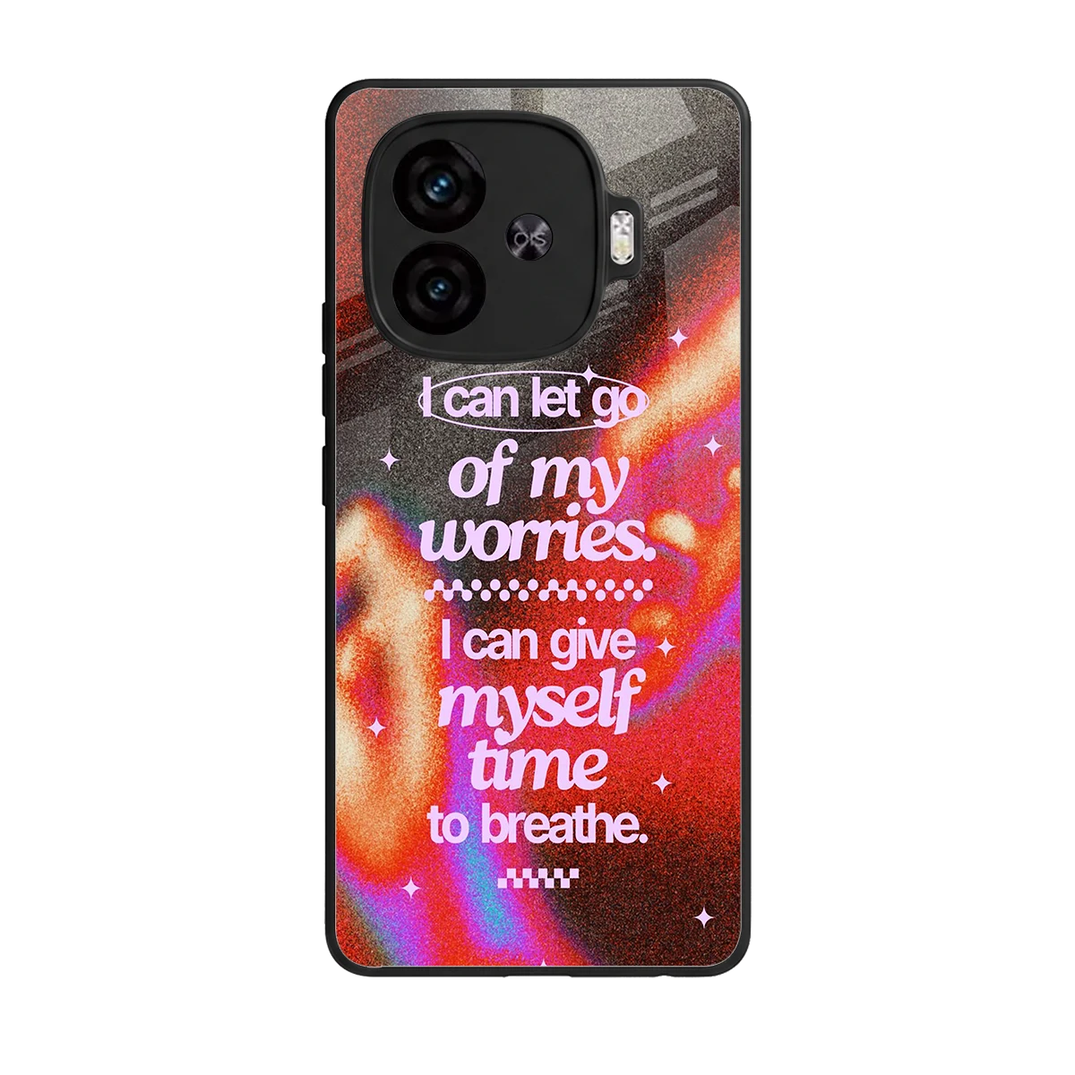 Let Go back phone cover | glass case for iqoo neo 10r 5g