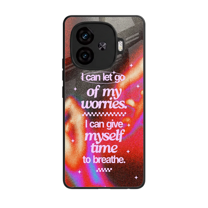 Let Go back phone cover | glass case for iqoo neo 10r 5g