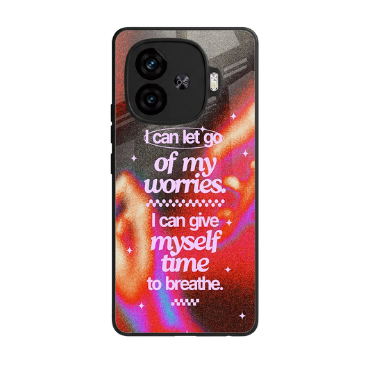 Let Go back phone cover | glass case for iqoo neo 10r 5g