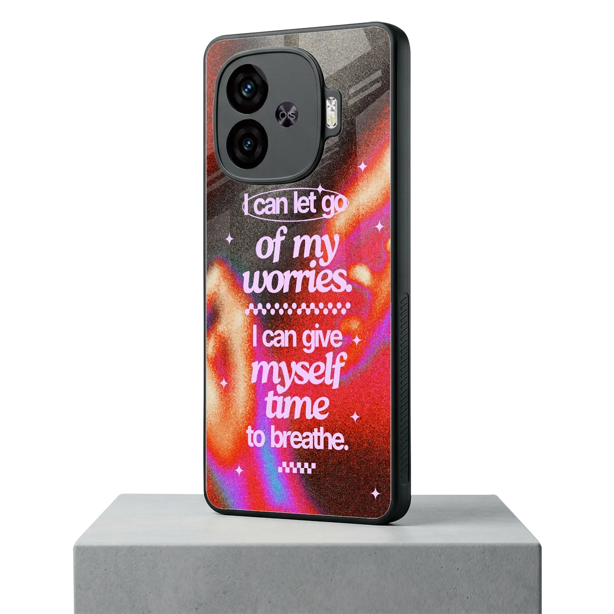 Let Go iqoo neo 10r 5g mobile cover | shockproof glass phone case