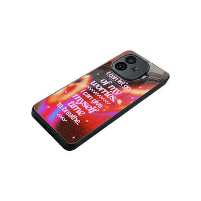 Let Go stylish phone case for iqoo neo 10r 5g | glossy glass and slim fit
