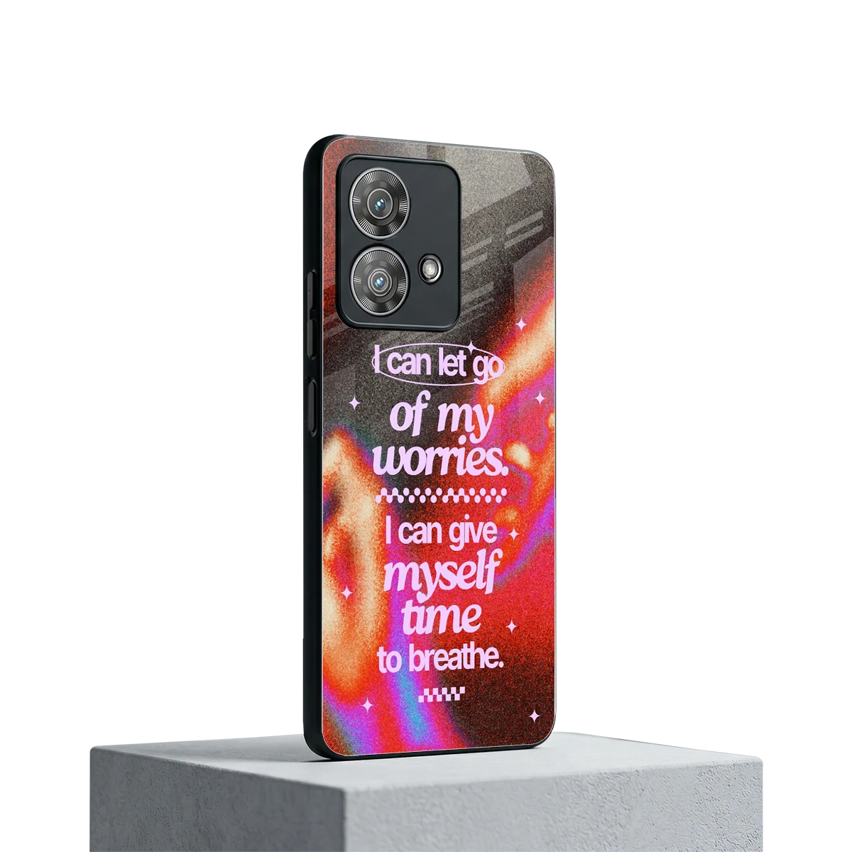 Let Go motorola edge 40 neo 5g mobile cover | shockproof glass phone case