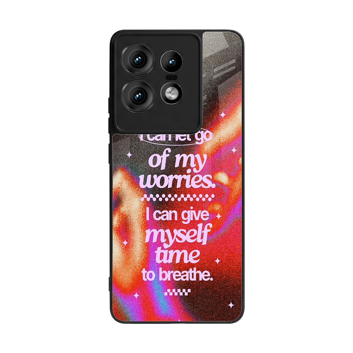Let Go back phone cover | glass case for motorola edge 50 pro