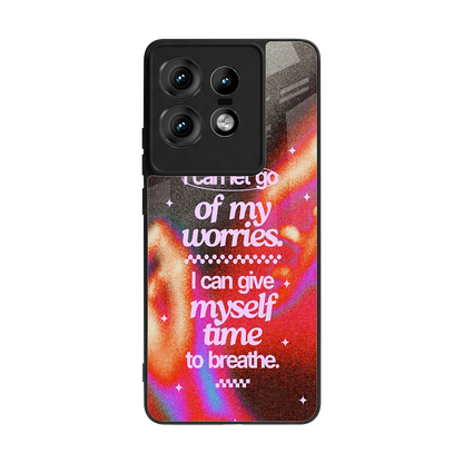 Let Go back phone cover | glass case for motorola edge 50 pro