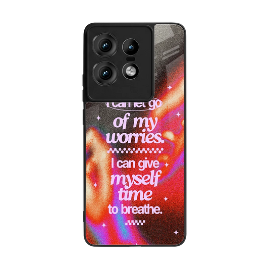 Let Go back phone cover | glass case for motorola edge 50 pro