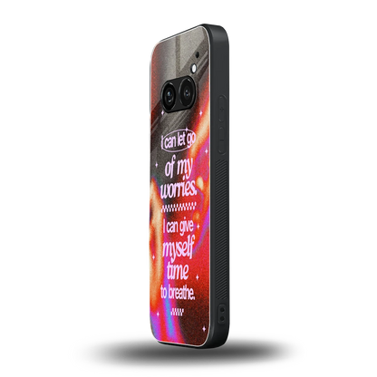 Let Go nothing phone 2a mobile cover | shockproof glass phone case