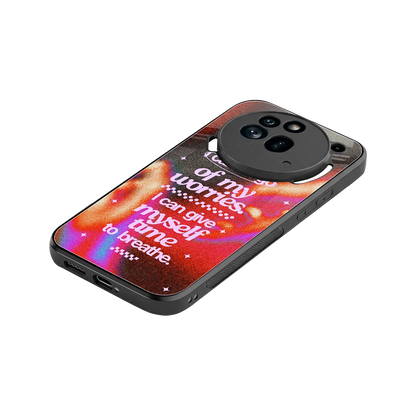 Let Go stylish phone case for nothing phone 3a pro | glossy glass and slim fit