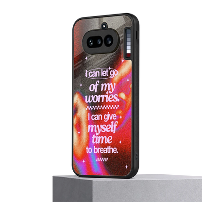 Let Go nothing phone 4a mobile cover | shockproof glass phone case