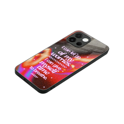 Let Go stylish phone case for oneplus 13s | glossy glass and slim fit