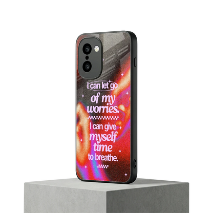 Let Go oneplus 15r mobile cover | shockproof glass phone case