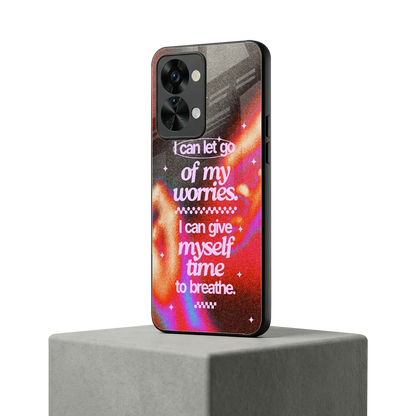 Let Go oneplus nord 2t mobile cover | shockproof glass phone case