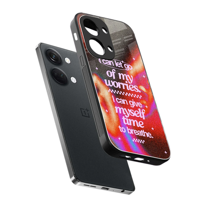 Let Go sleek oneplus nord 3 cover with tempered glass back and TPU edges