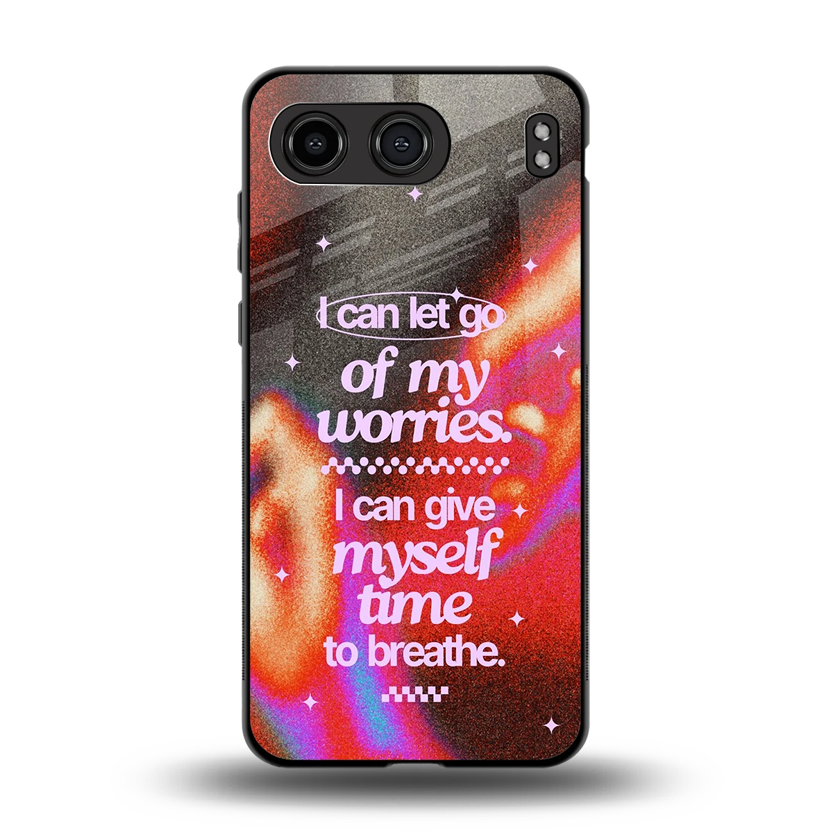 Let Go back phone cover | glass case for oneplus nord 4