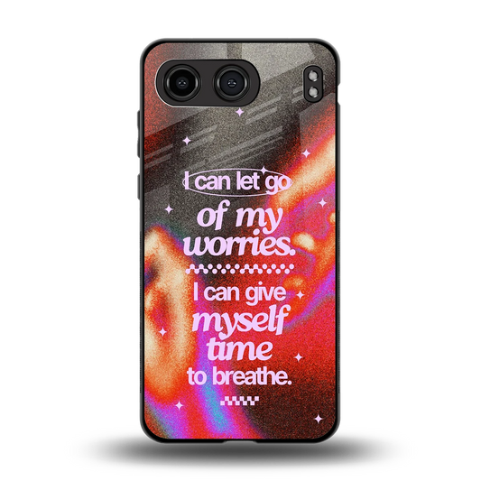 Let Go back phone cover | glass case for oneplus nord 4