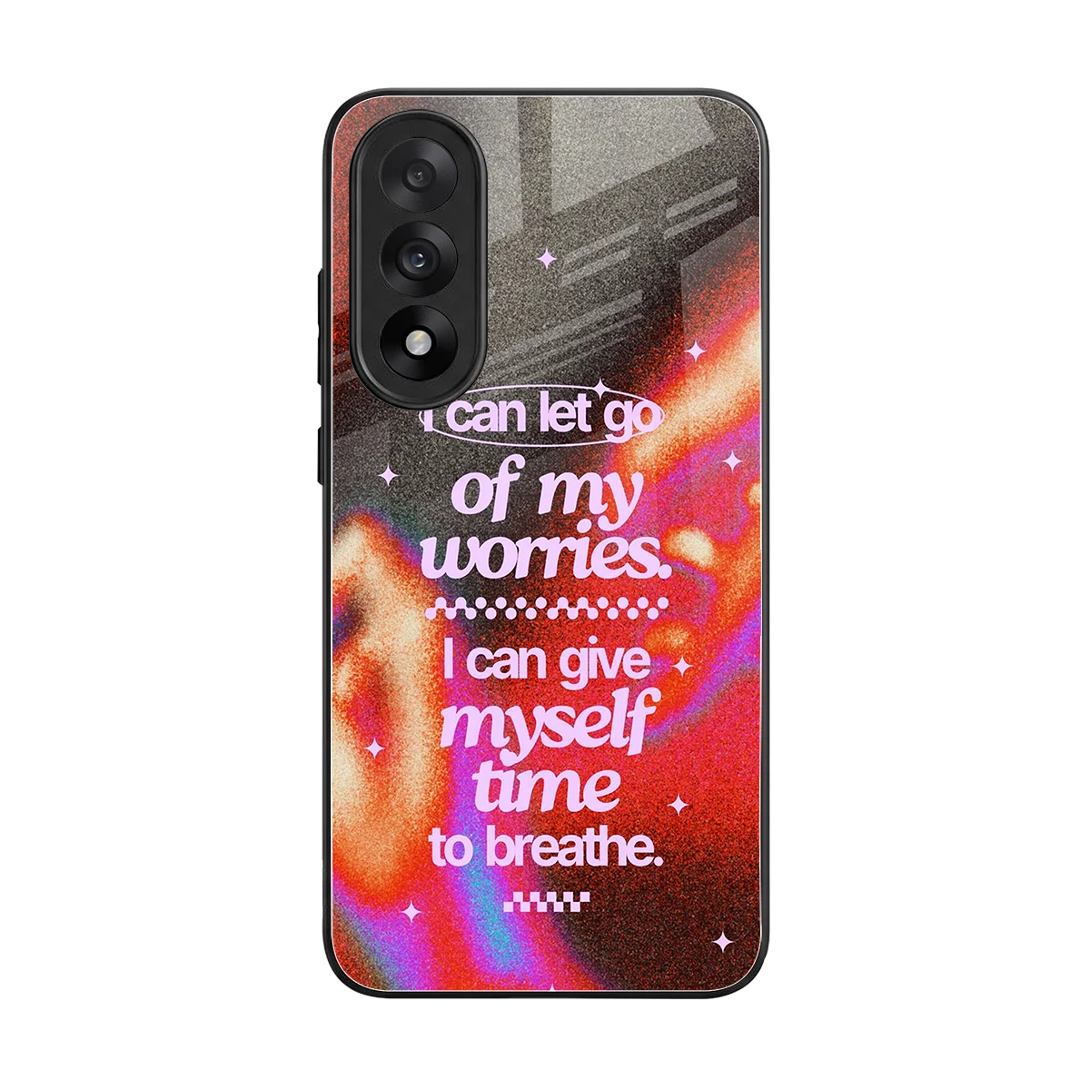Let Go back phone cover | glass case for oneplus nord 5