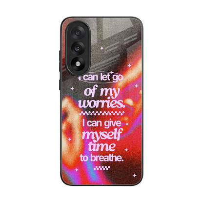 Let Go back phone cover | glass case for oneplus nord 5