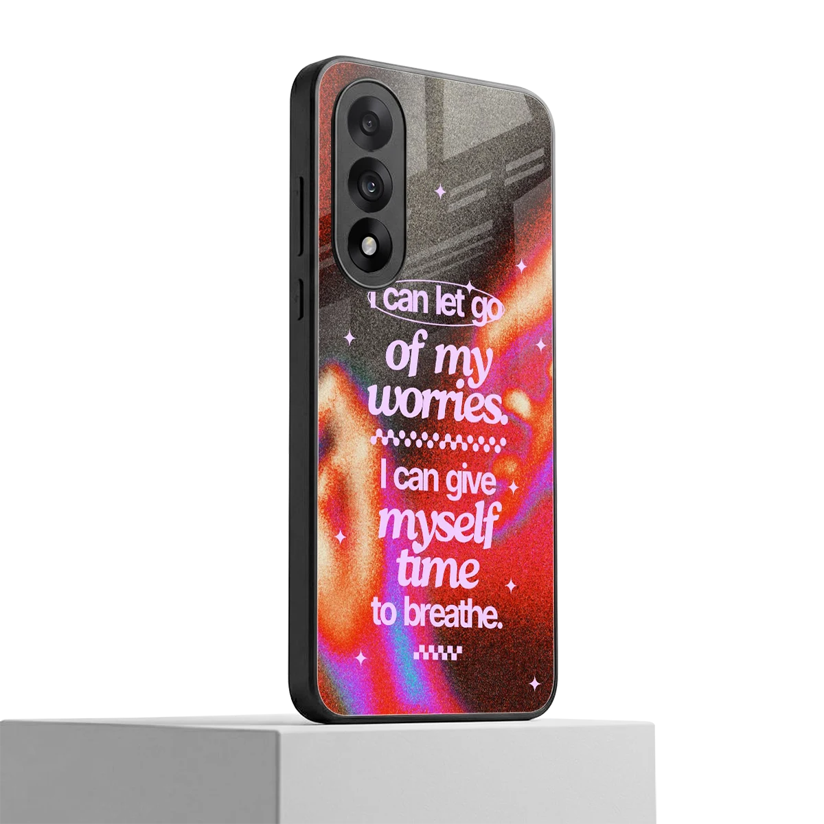 Let Go oneplus nord 5 mobile cover | shockproof glass phone case