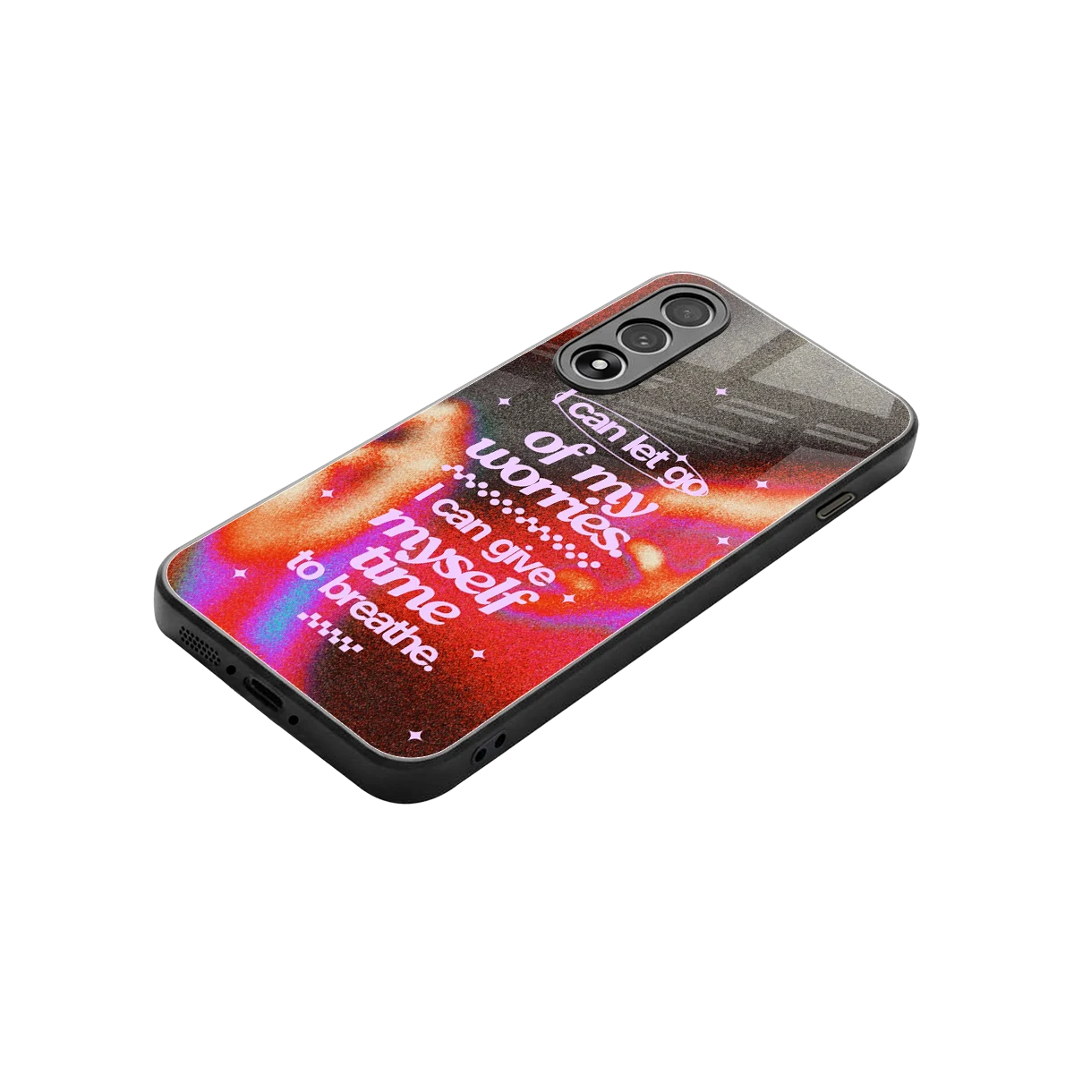 Let Go stylish phone case for oneplus nord 5 | glossy glass and slim fit