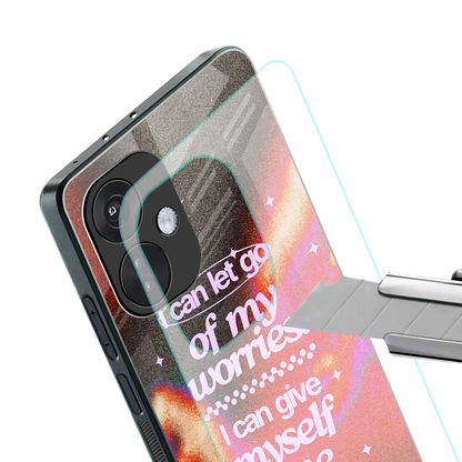 Let Go stylish phone case for oneplus nord ce 3 | glossy glass and slim fit