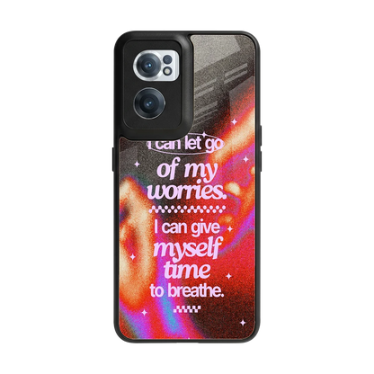 Let Go back phone cover | glass case for oneplus nord ce 2