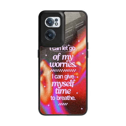 Let Go back phone cover | glass case for oneplus nord ce 2