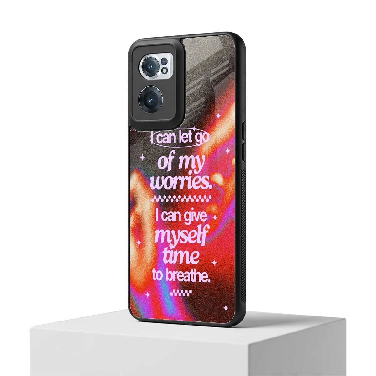 Let Go oneplus nord ce 2 mobile cover | shockproof glass phone case