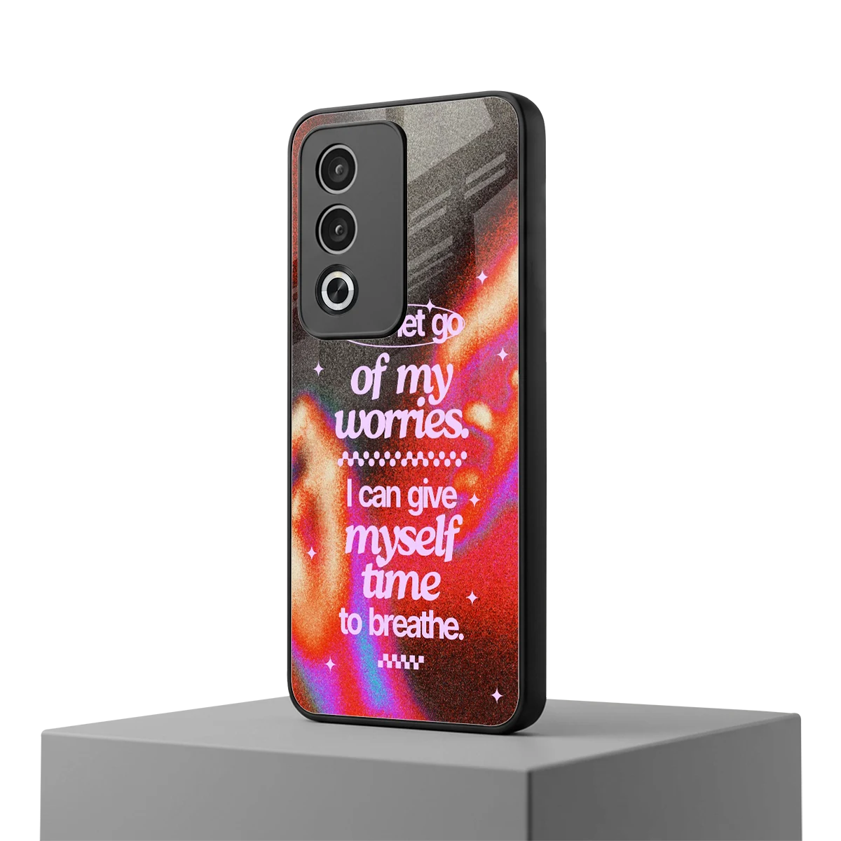 Let Go oppo a3 pro mobile cover | shockproof glass phone case