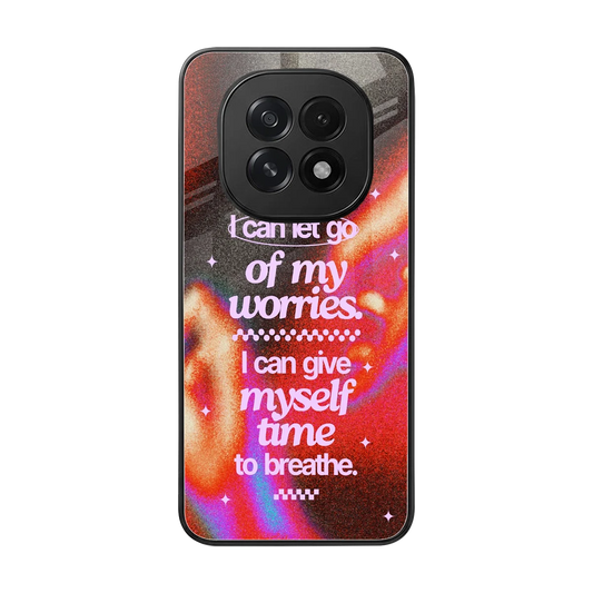 Let Go back phone cover | glass case for oppo f29 5g