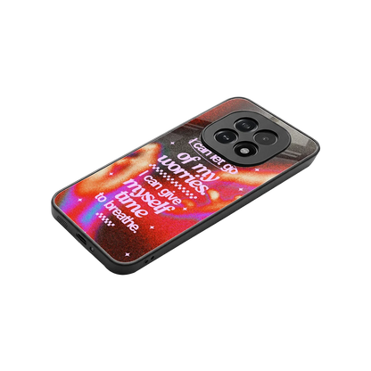 Let Go stylish phone case for oppo f29 5g | glossy glass and slim fit