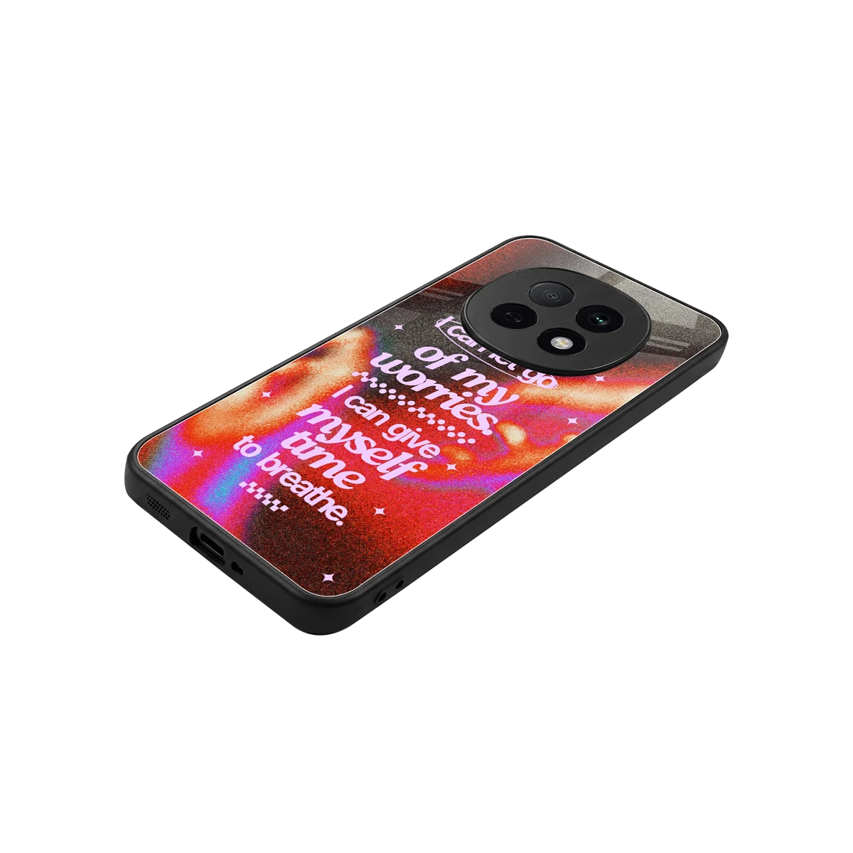Let Go stylish phone case for oppo f29 pro 5g | glossy glass and slim fit