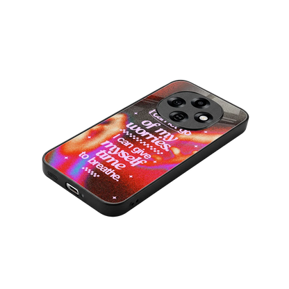Let Go stylish phone case for oppo f31 pro 5g | glossy glass and slim fit