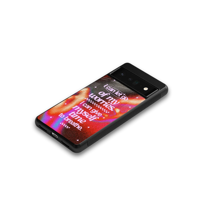 Let Go google pixel 6 pro mobile cover | shockproof glass phone case