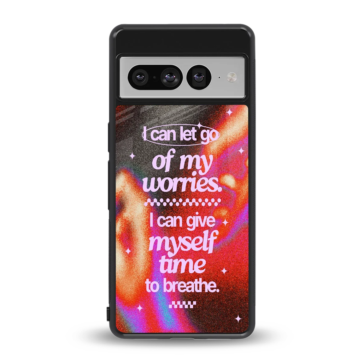 Let Go back phone cover | glass case for google pixel 7 pro