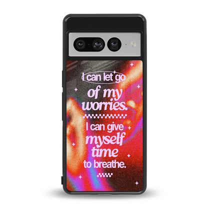 Let Go back phone cover | glass case for google pixel 7 pro
