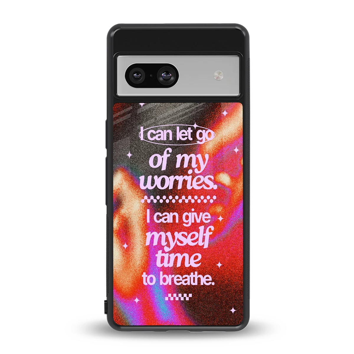 Let Go back phone cover | glass case for google pixel 7