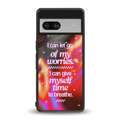 Let Go back phone cover | glass case for google pixel 7