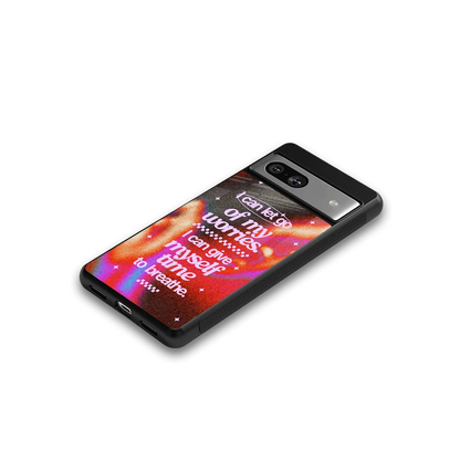 Let Go google pixel 7 mobile cover | shockproof glass phone case